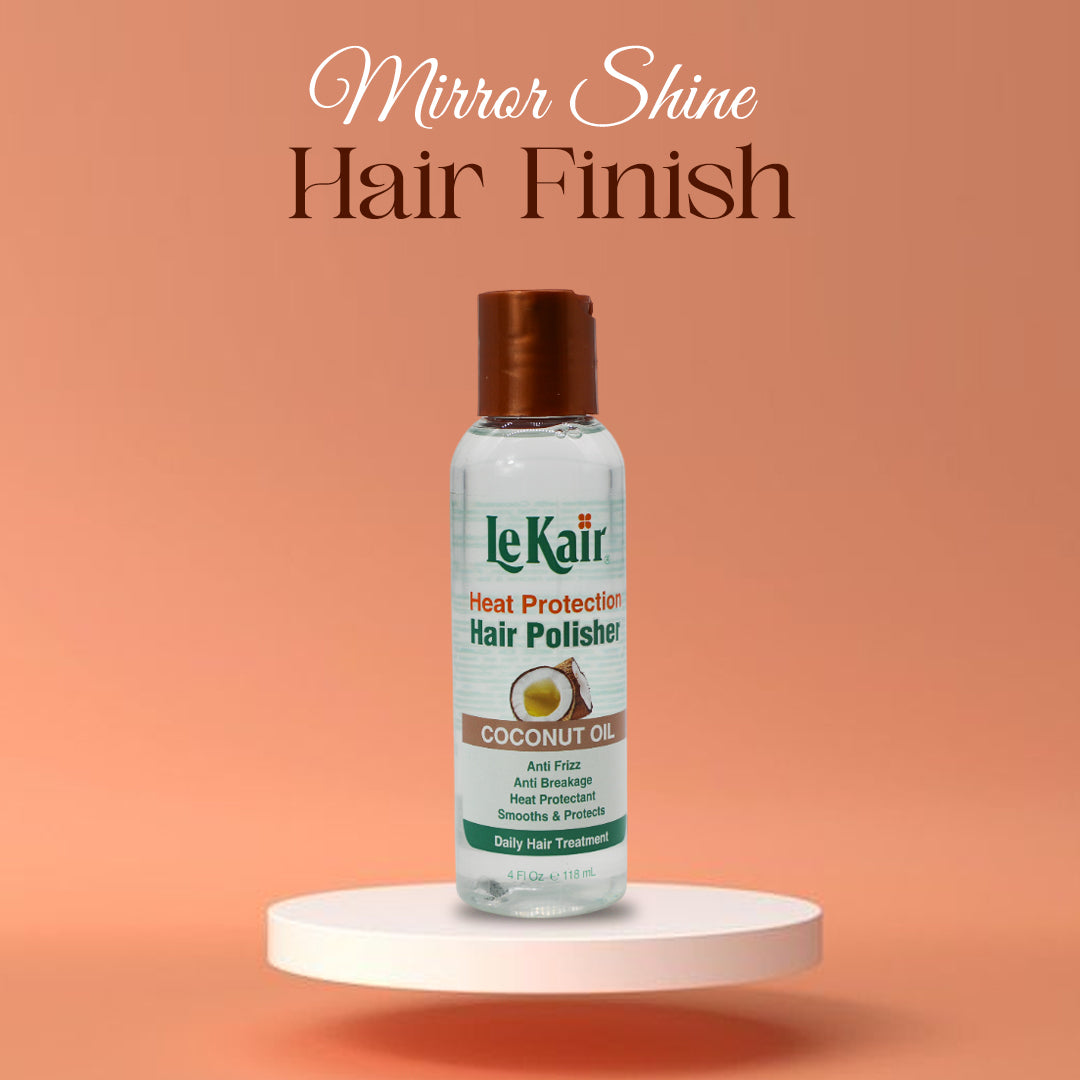 LeKair Heat Protection Hair Polisher with Coconut Oil 118ml