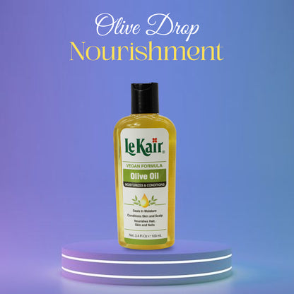 LeKair Vegan Formula Olive Oil 100ml/3.4oz