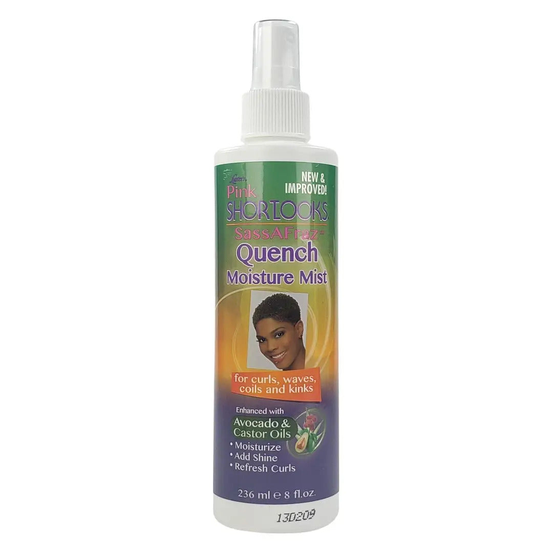 Luster’s Pink ShortLooks SassAFraz Quench Moisture Mist 236ml/8oz