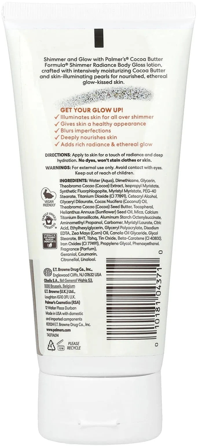 Palmer's Cocoa Butter Shimmer Radiance Body Gloss 155ml/5.2oz