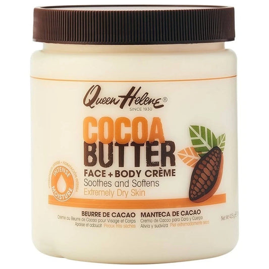 Queen Helene Cocoa Butter Face + Body Crème 425g/15oz