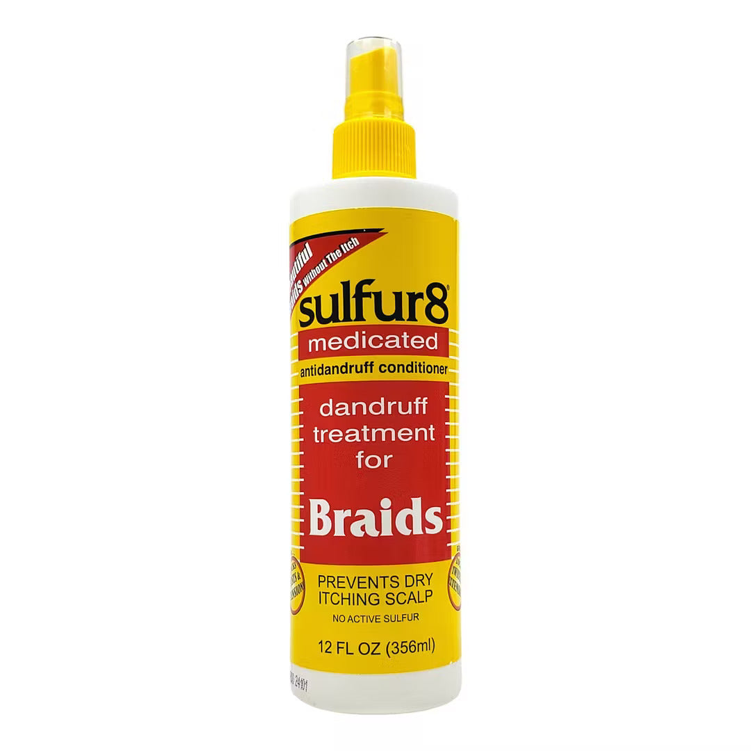 Sulfur8 Dandruff Treatment for Braids 356ml/12oz