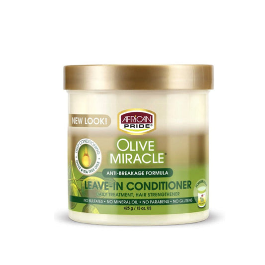 African Pride Olive Miracle Leave-In Conditioner 425g/15oz