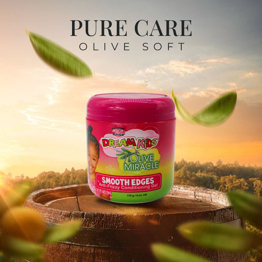 African Pride Dream Kids OM Smooth EdgesA nti Frizzy Cond.Gel 170g/6oz