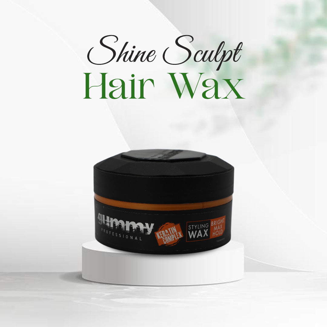 Gummy Professional - Hair Styling Wax Bright Max Hold (Orange) - Keratin Complex