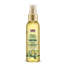 African Pride Olive Miracle Heat Protection & Shine Mist Spray 118ml