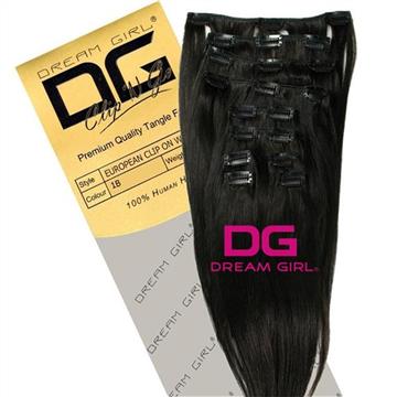 Dream Girl Clip On 20 Natural Black (1B)