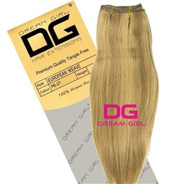 Dream Girl Gold Silky Straight 22 Chestnut Brown / Strawberry Blonde (P6-27)
