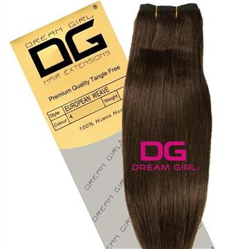 Dream Girl Gold Silky Straight 22 Chocolate (4)