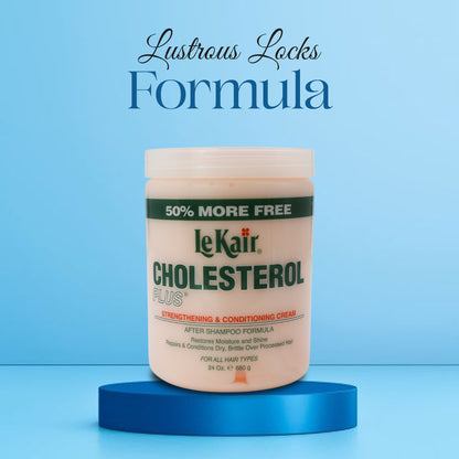 Lekair Cholesterol Plus Strengthening And Conditioning Cream 680g/24oz