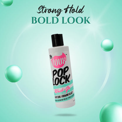 The Doux Pop Lock Curl Wash + Go 236ml/8oz
