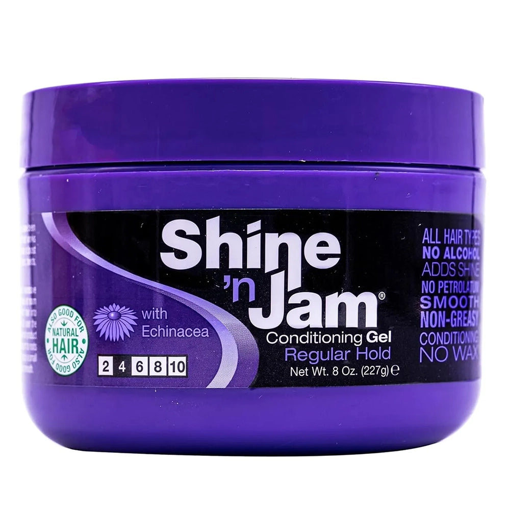 Ampro Shine 'n Jam Conditioning Gel Regular Hold 227g/8oz