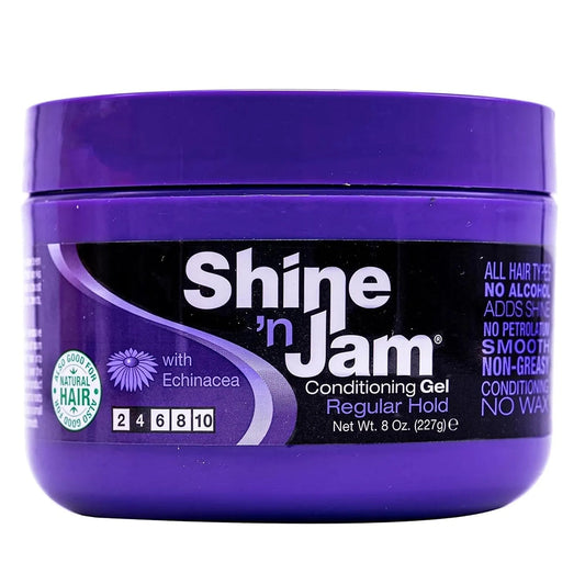 Ampro Shine 'n Jam Conditioning Gel Regular Hold 227g/8oz